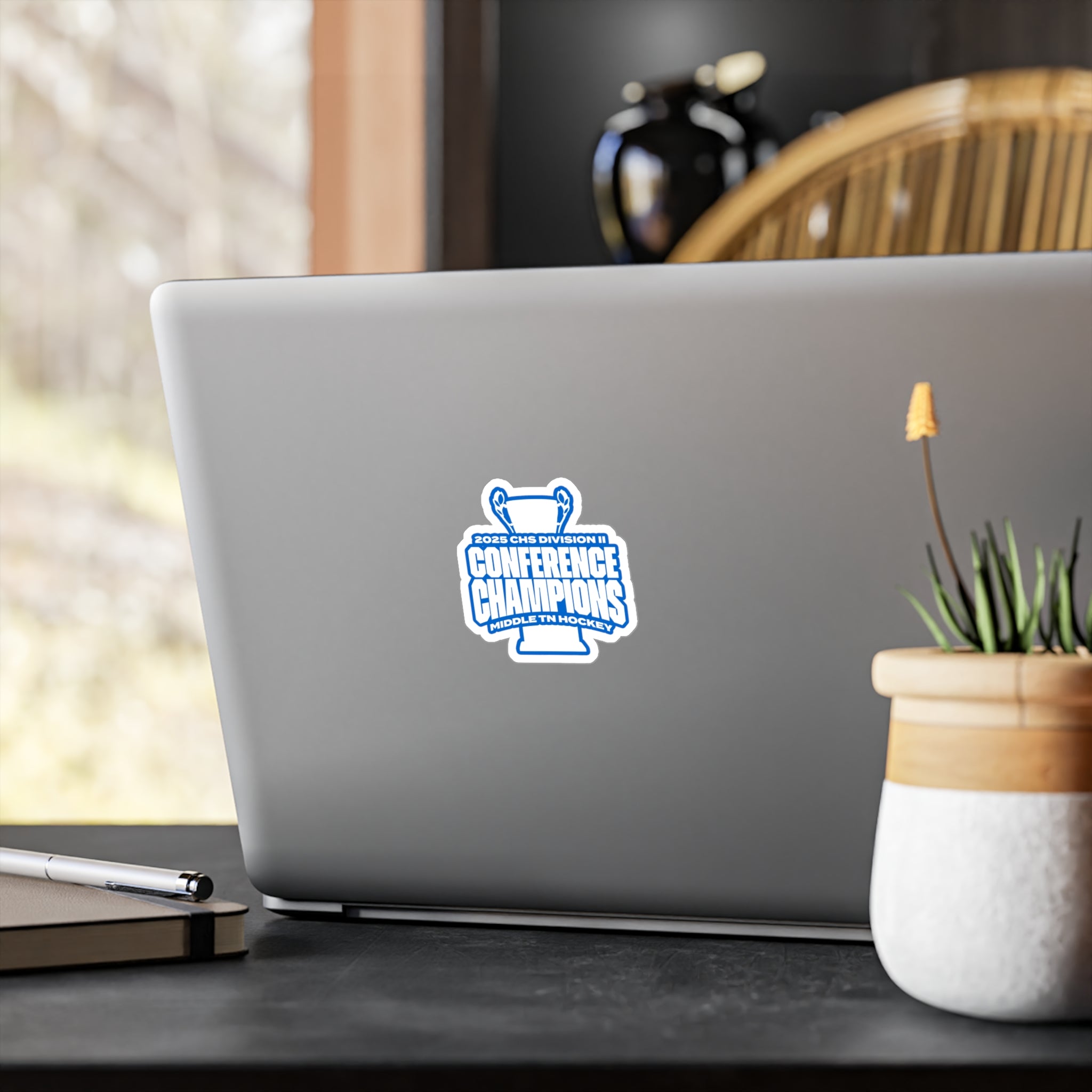 MTSU Hockey Conference Champs Vinyl Decals