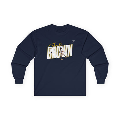 Shandi Brown Long Sleeve Tee