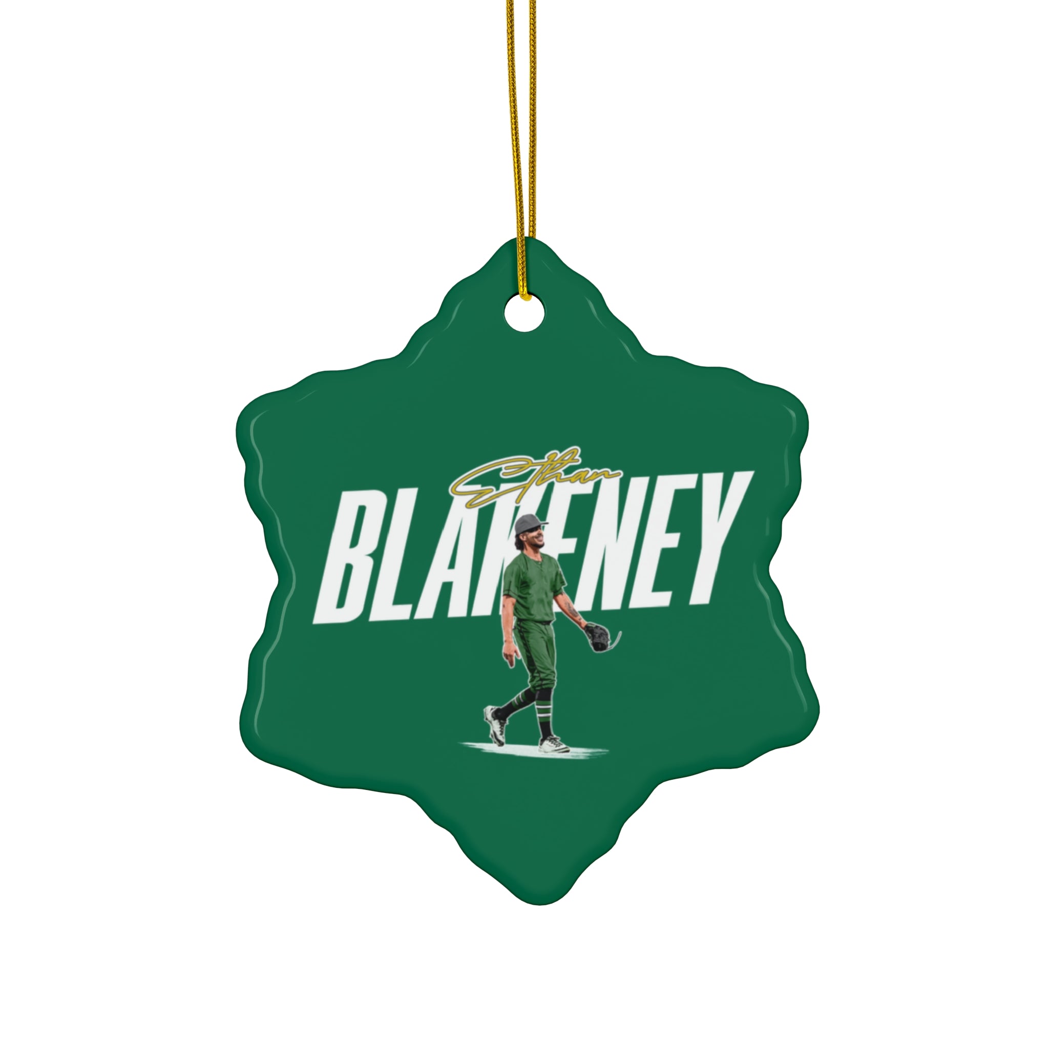 Ethan Blakeney Ceramic Ornament