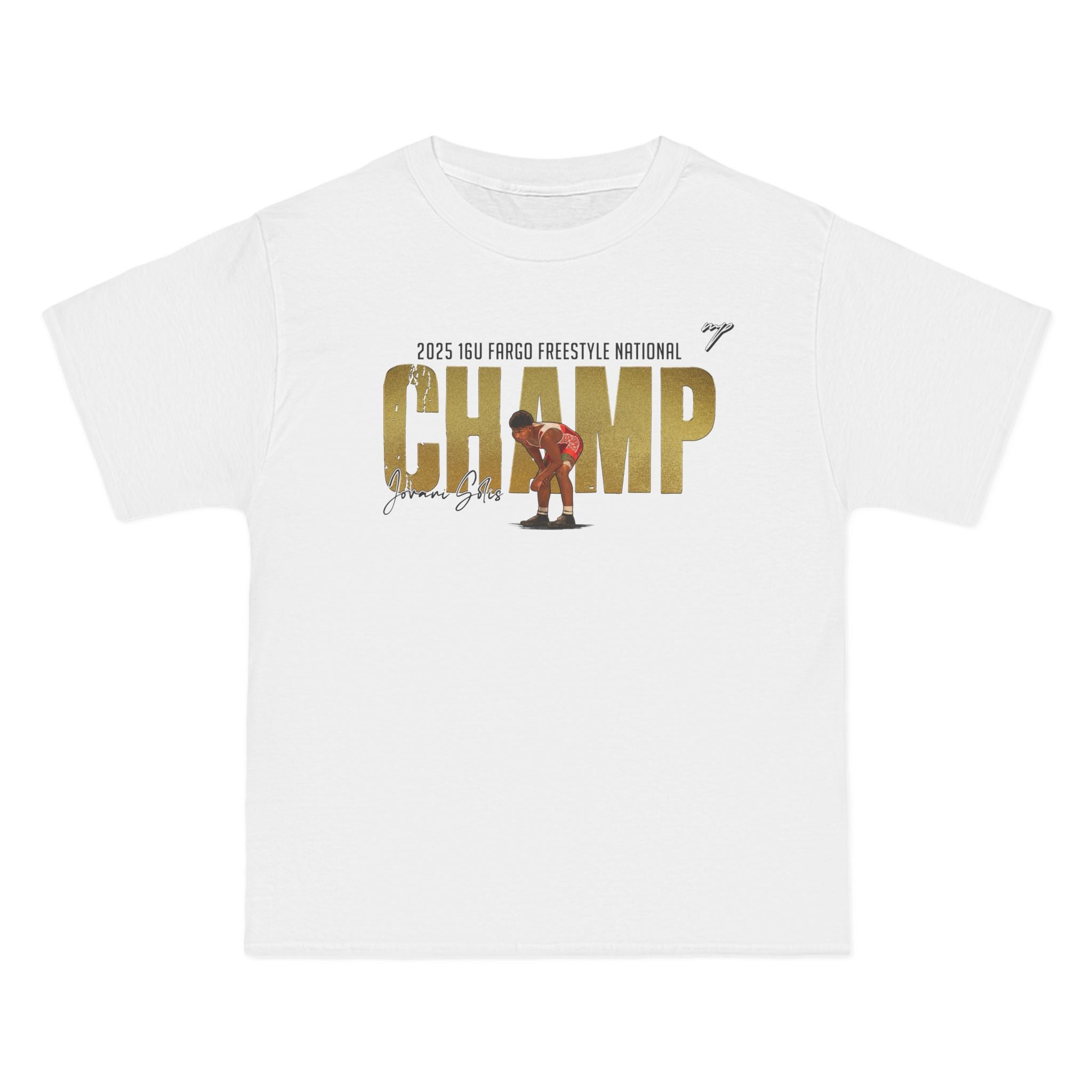 Jovani Solis 2025 Fargo National Champ Vintage Tee