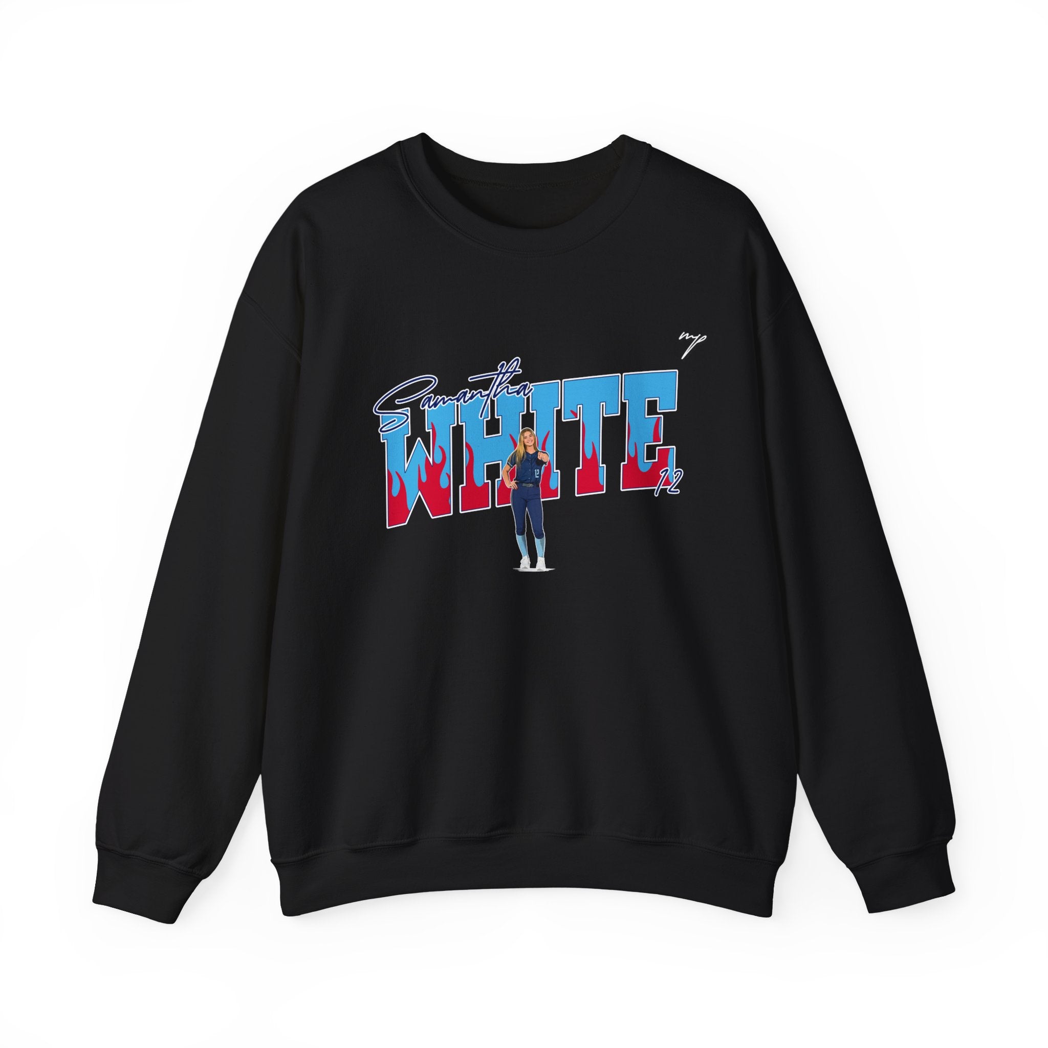 Samantha White Crewneck