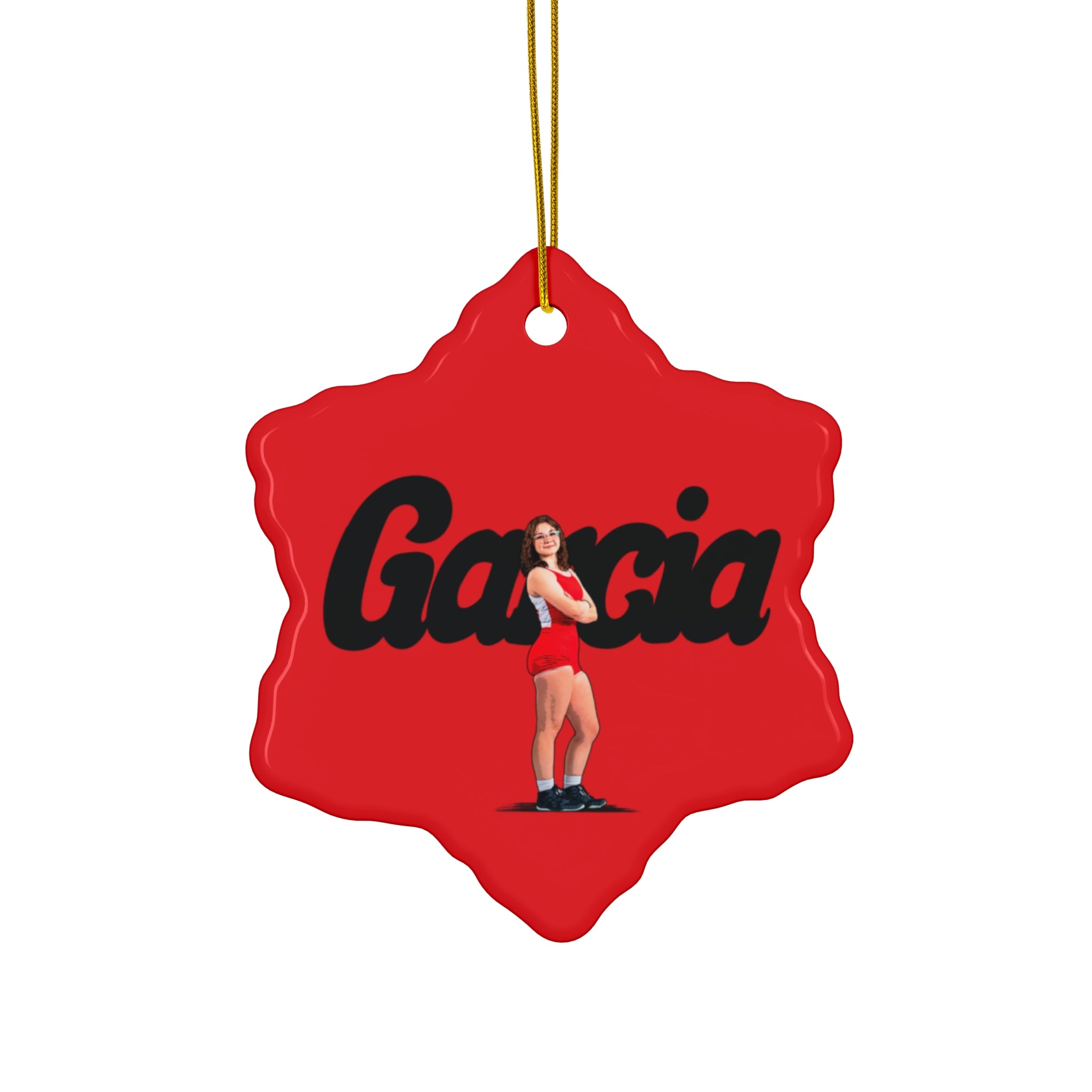 Alexa Garcia Ceramic Ornament