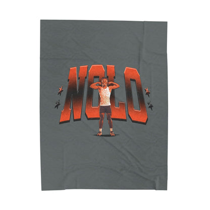 Nolan Lewis Velveteen Plush Blanket