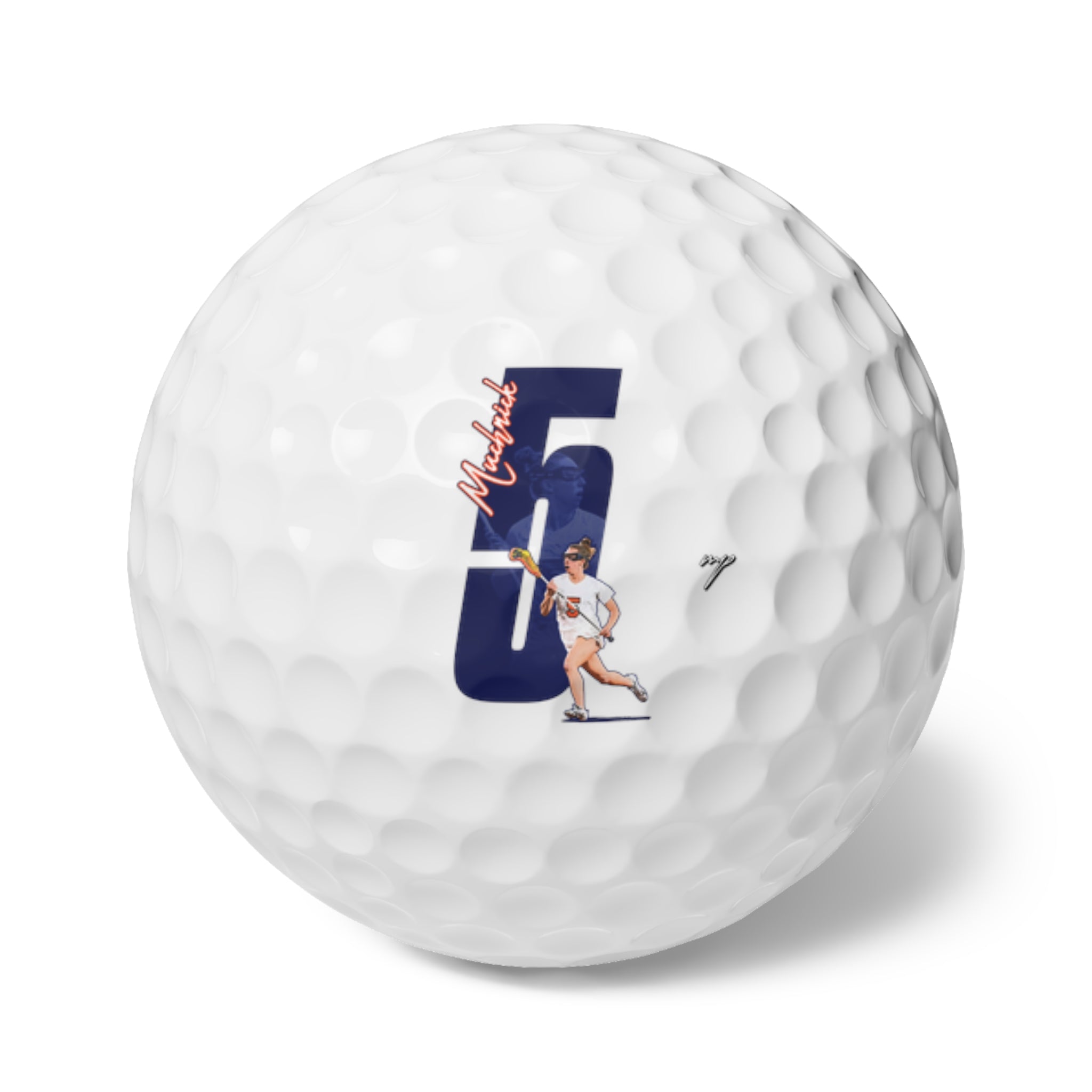 Emma Muchnick Golf Balls, 6pc