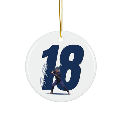Taylor Patterson Ceramic Ornament