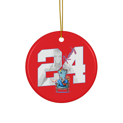 Payton Kennedy Ceramic Ornament