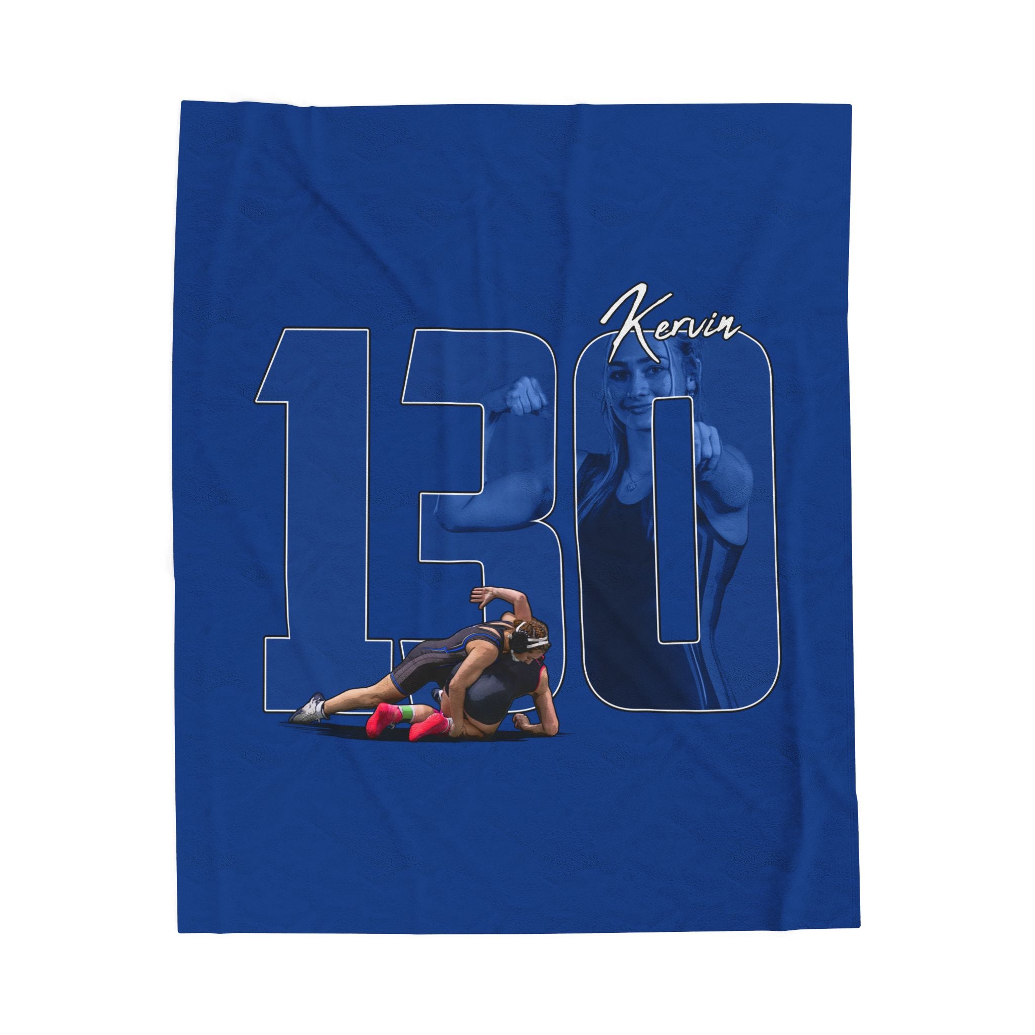 Vanessa Kervin Velveteen Plush Blanket