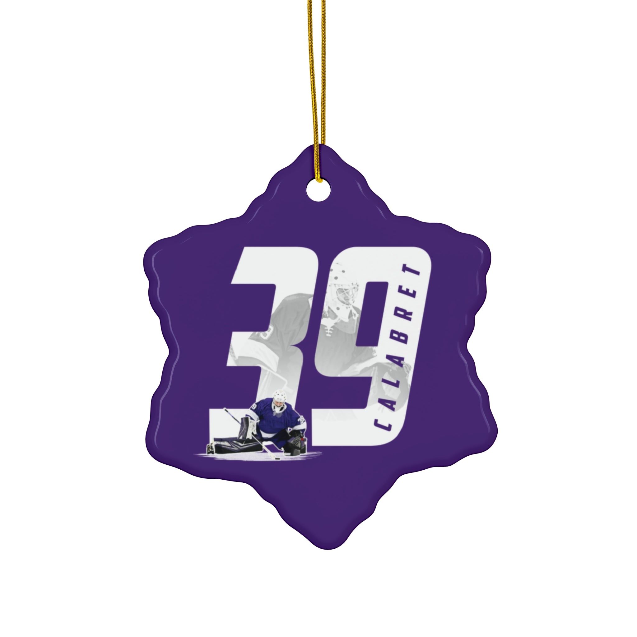 Michael Calabret Ceramic Ornament