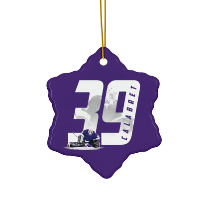 Michael Calabret Ceramic Ornament