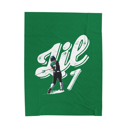 Lily Hickman Velveteen Plush Blanket