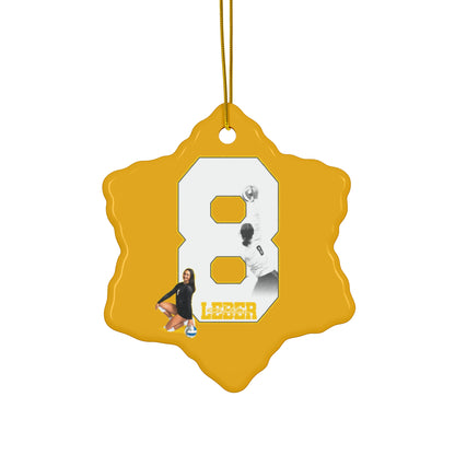 Addison Leber Ceramic Ornament