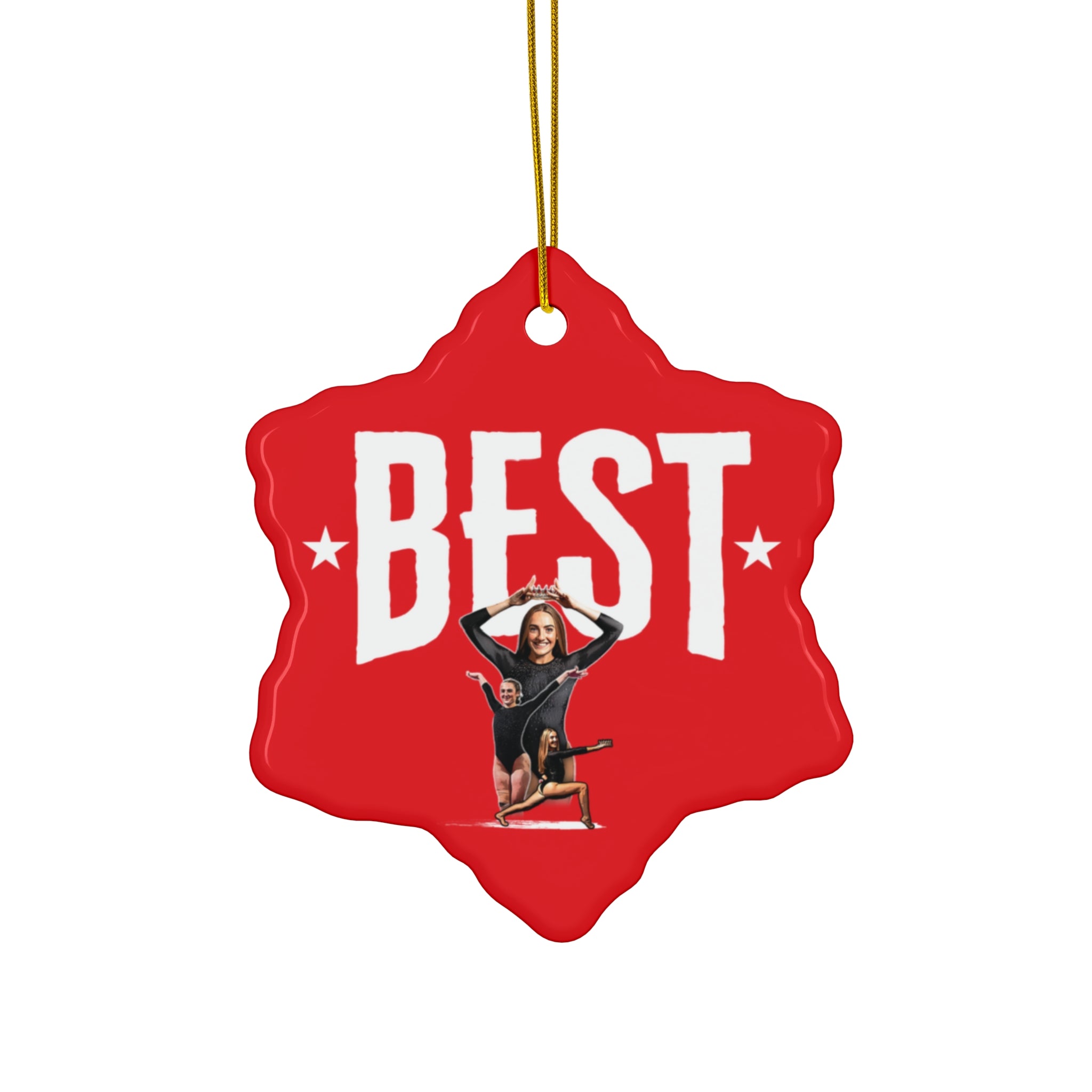 Hailey Best Ceramic Ornament
