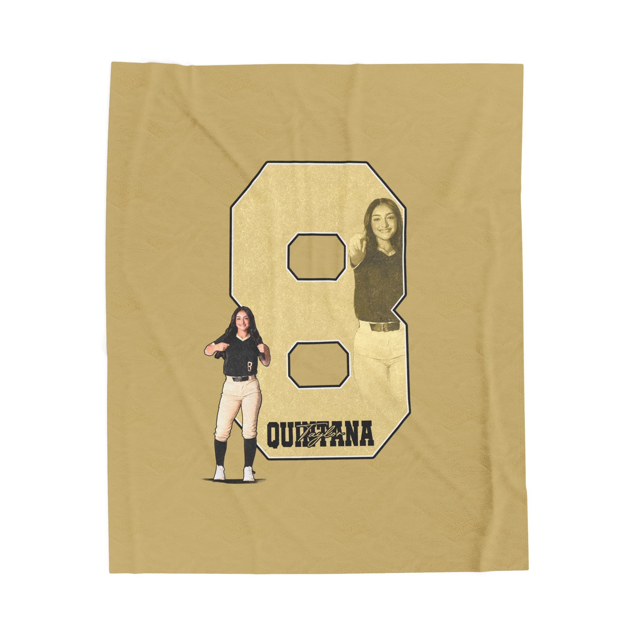 Taylor Quintana Velveteen Plush Blanket