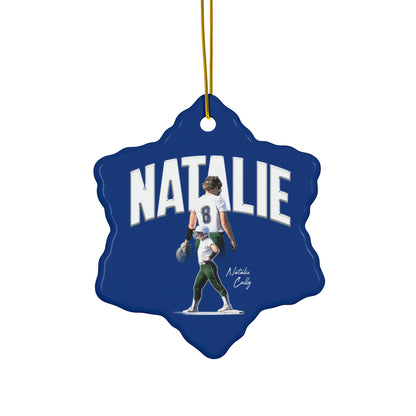 Natalie Cully Ceramic Ornament