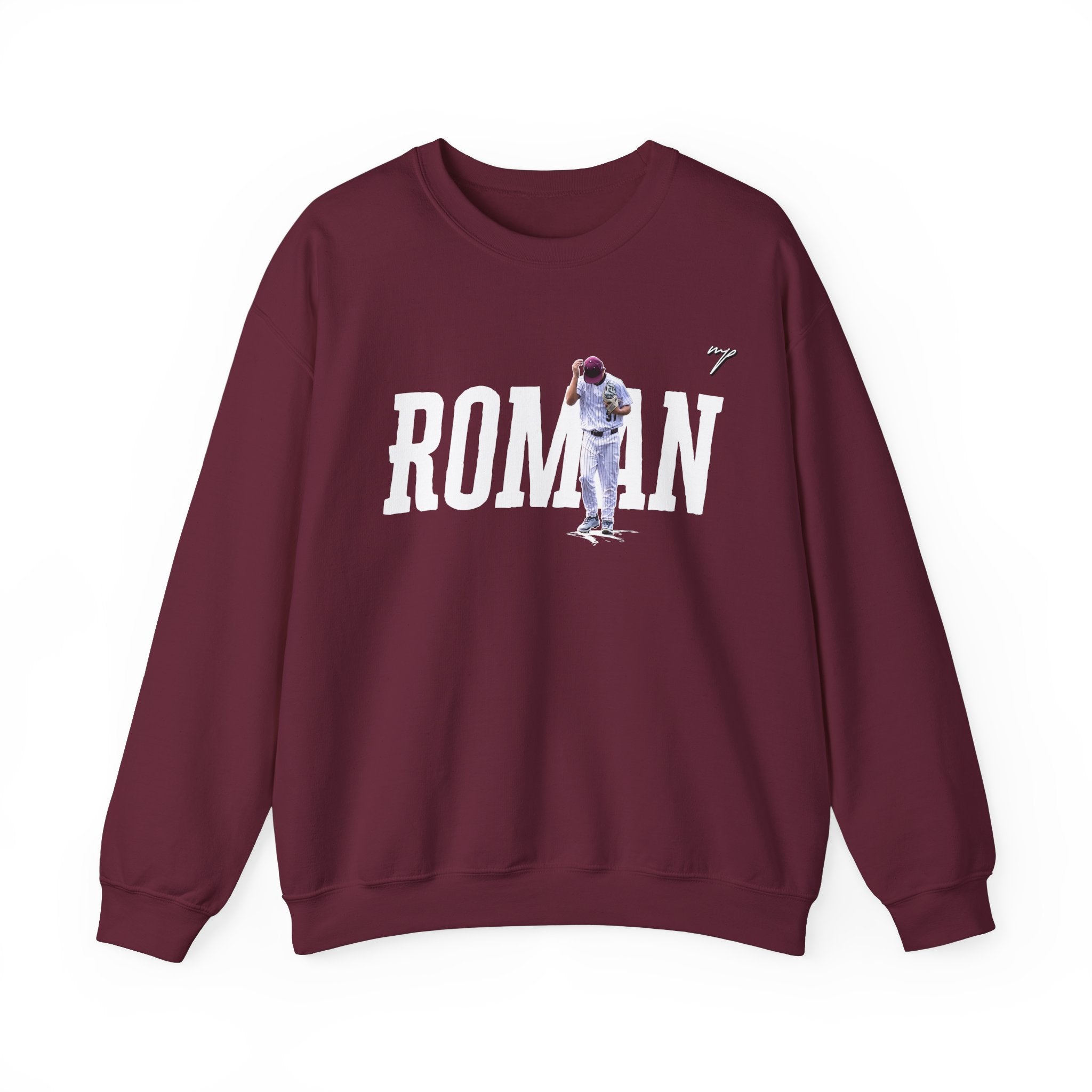 Roman Stamps Crewneck