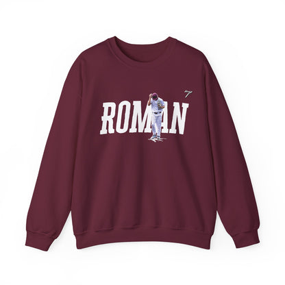 Roman Stamps Crewneck