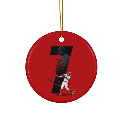 Kendra Lewis Ceramic Ornament