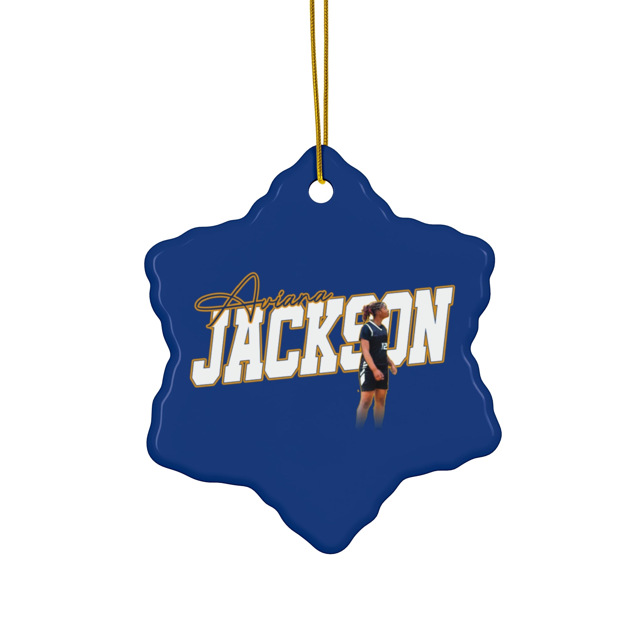 Aviana Jackson Ceramic Ornament