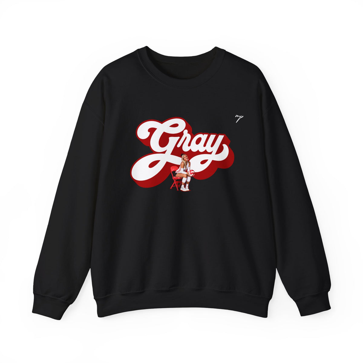 Victoria Gray Crewneck