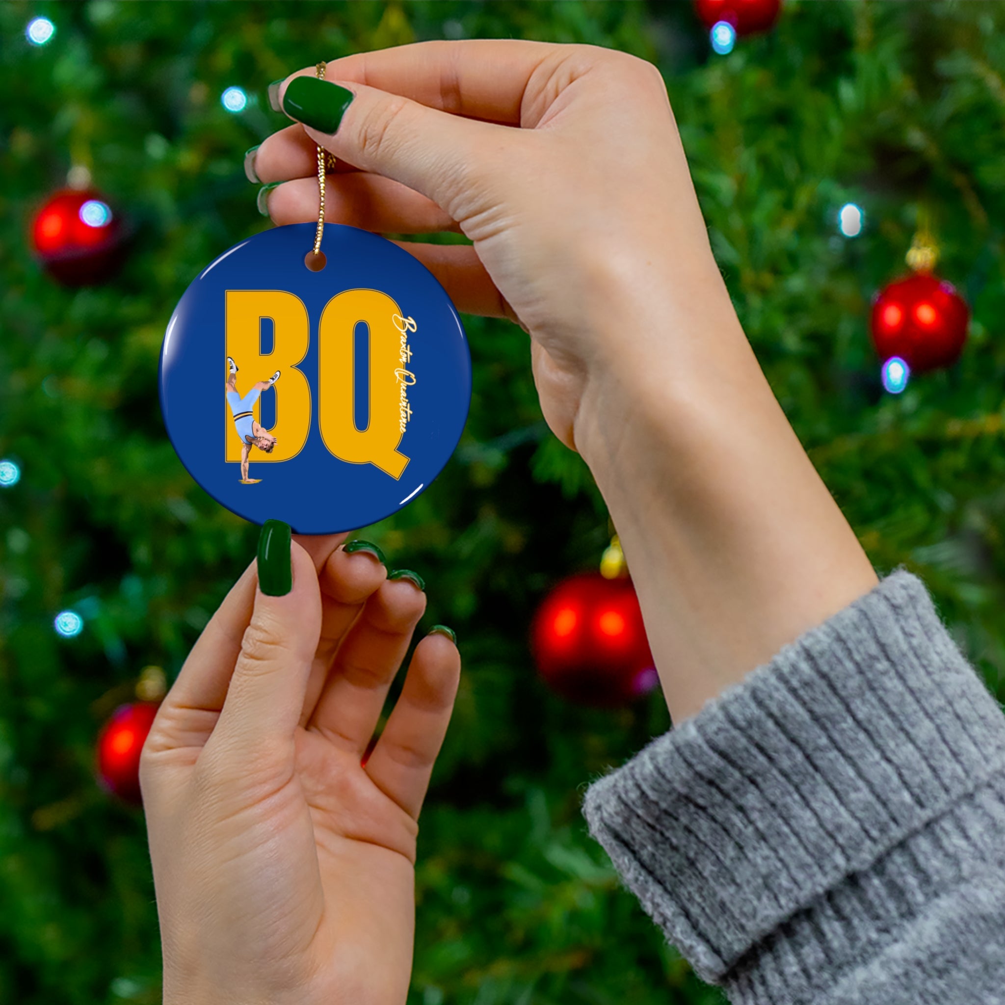 Braxton Quaintance Ceramic Ornament