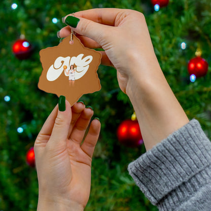 Noah Garcia Ceramic Ornament