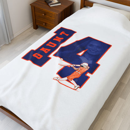 Kendall Gaunt Velveteen Plush Blanket