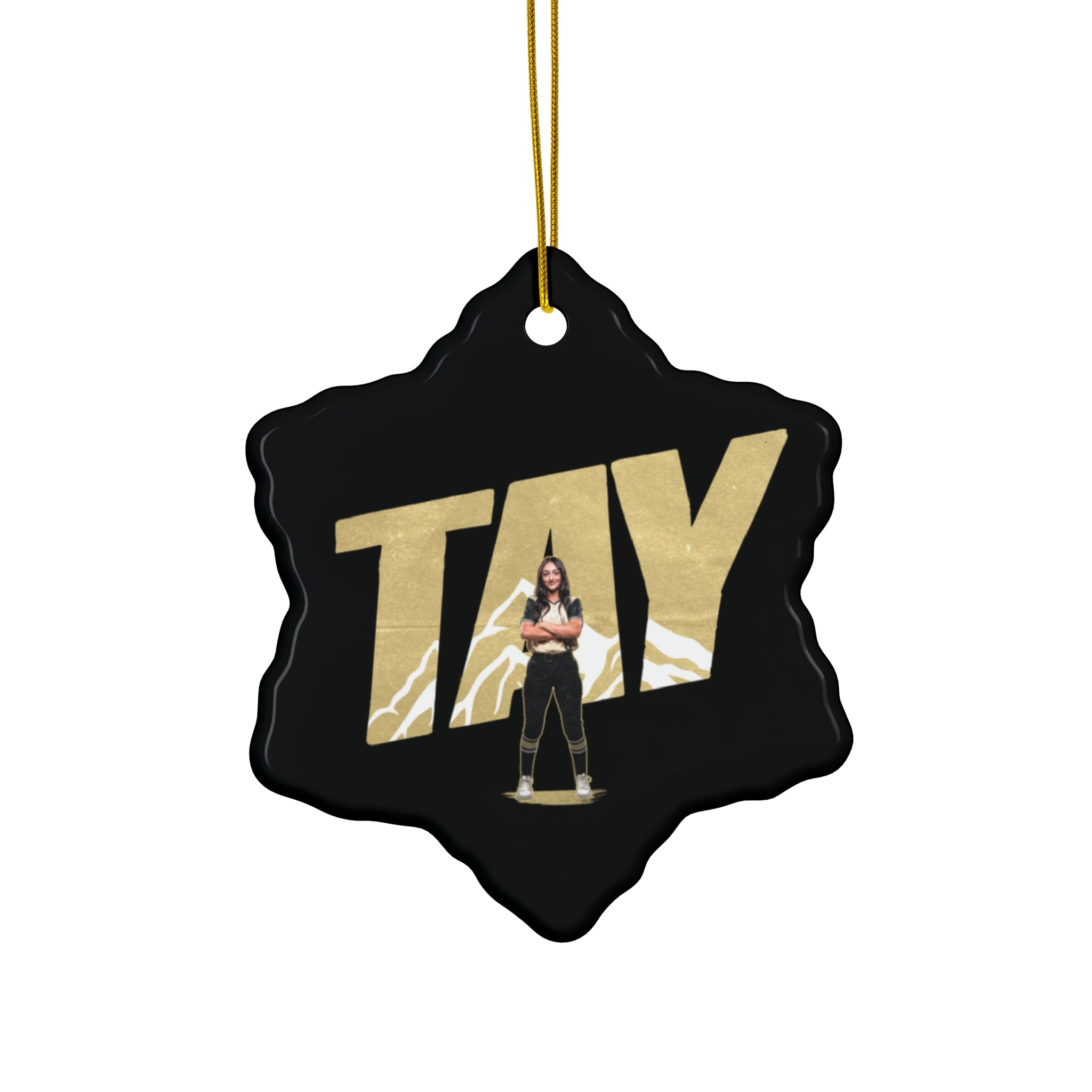 Taylor Quintana Ceramic Ornament