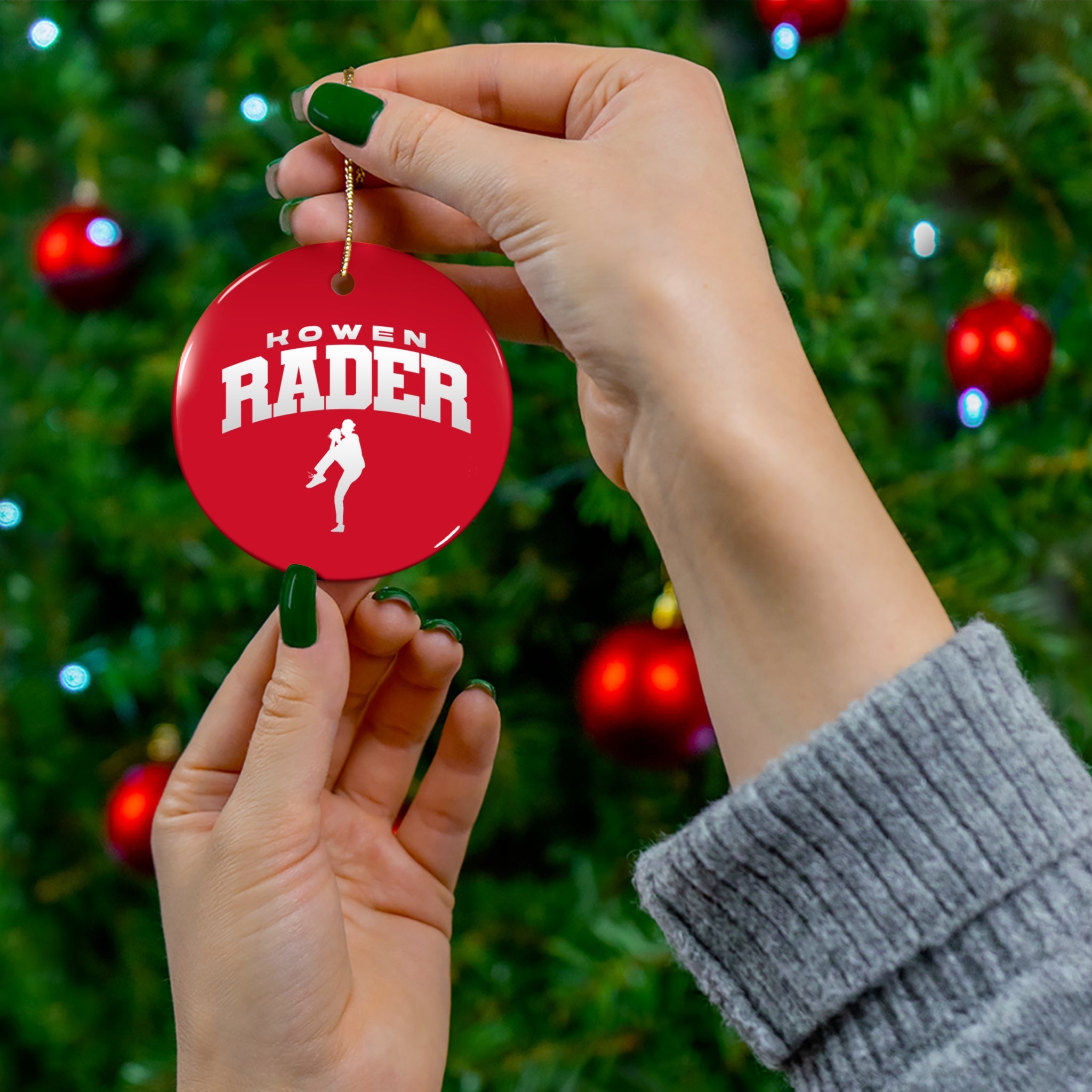 Kowen Rader Ceramic Ornament