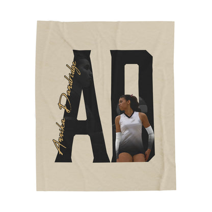 Annika Dandridge Velveteen Plush Blanket