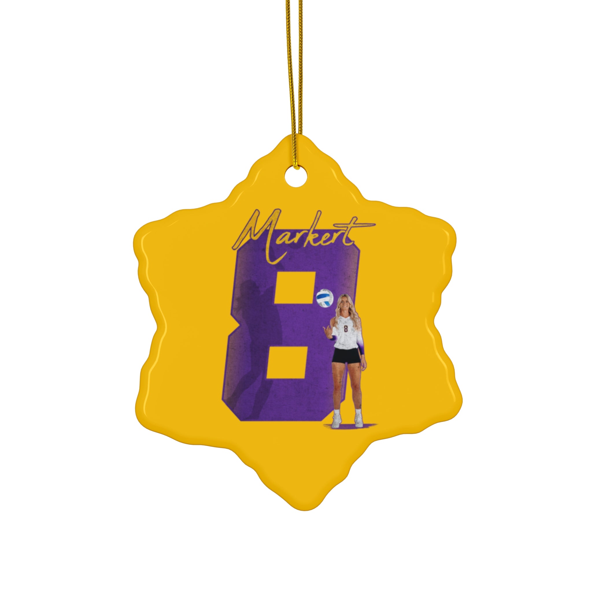 Ashlee Markert Ceramic Ornament