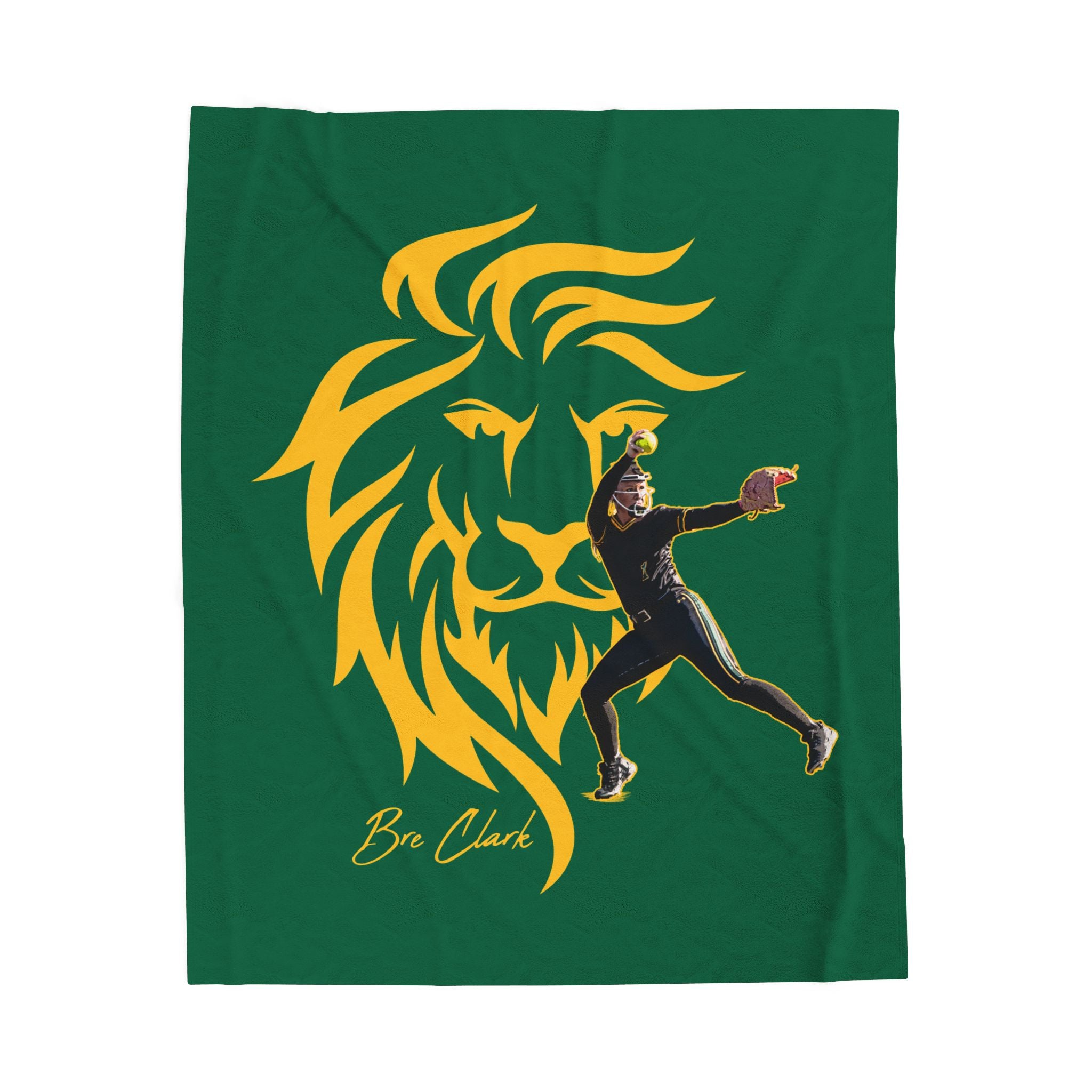 Bre Clark Velveteen Plush Blanket