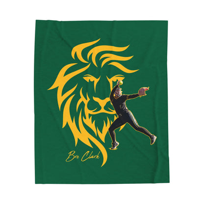 Bre Clark Velveteen Plush Blanket
