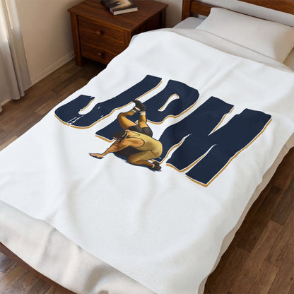 Juan Pablo Martinez Velveteen Plush Blanket