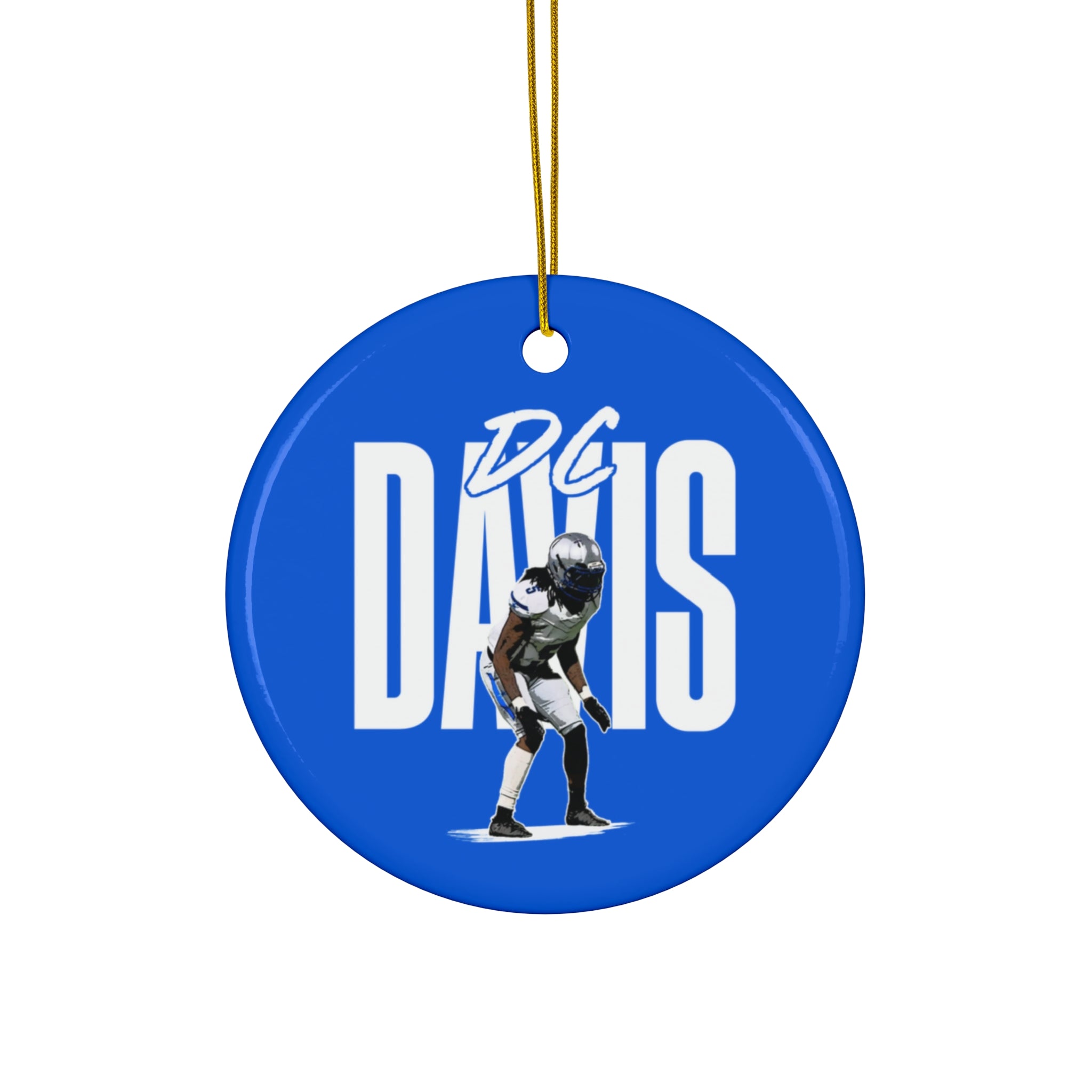Dc Davis Ceramic Ornament