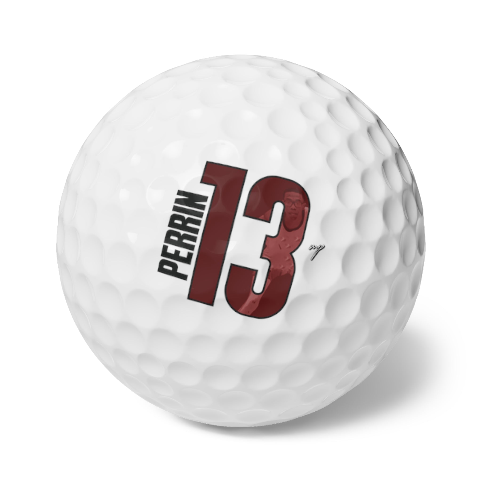 Elijah Perrin Golf Balls, 6pc