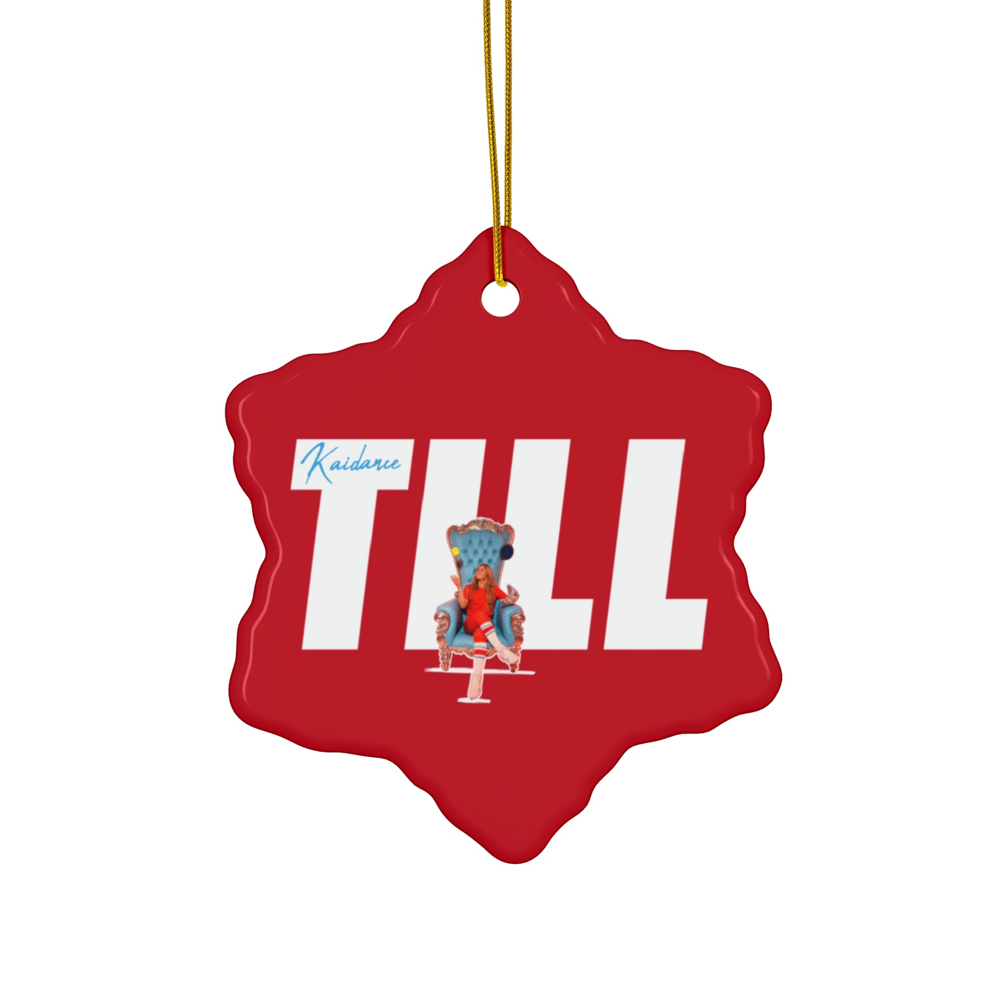 Kaidance Till Ceramic Ornament