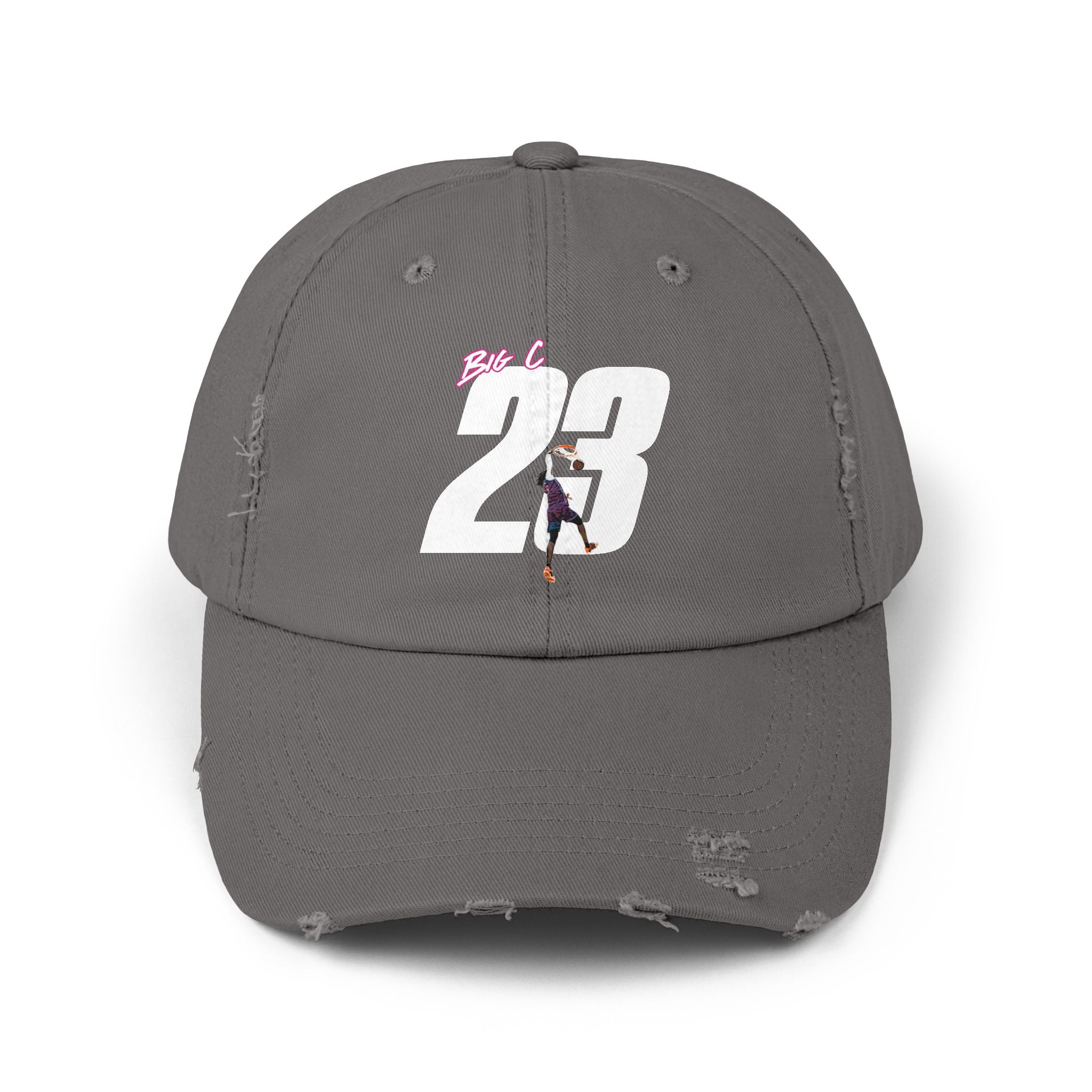 Clinton Noubissie Distressed Dad Cap