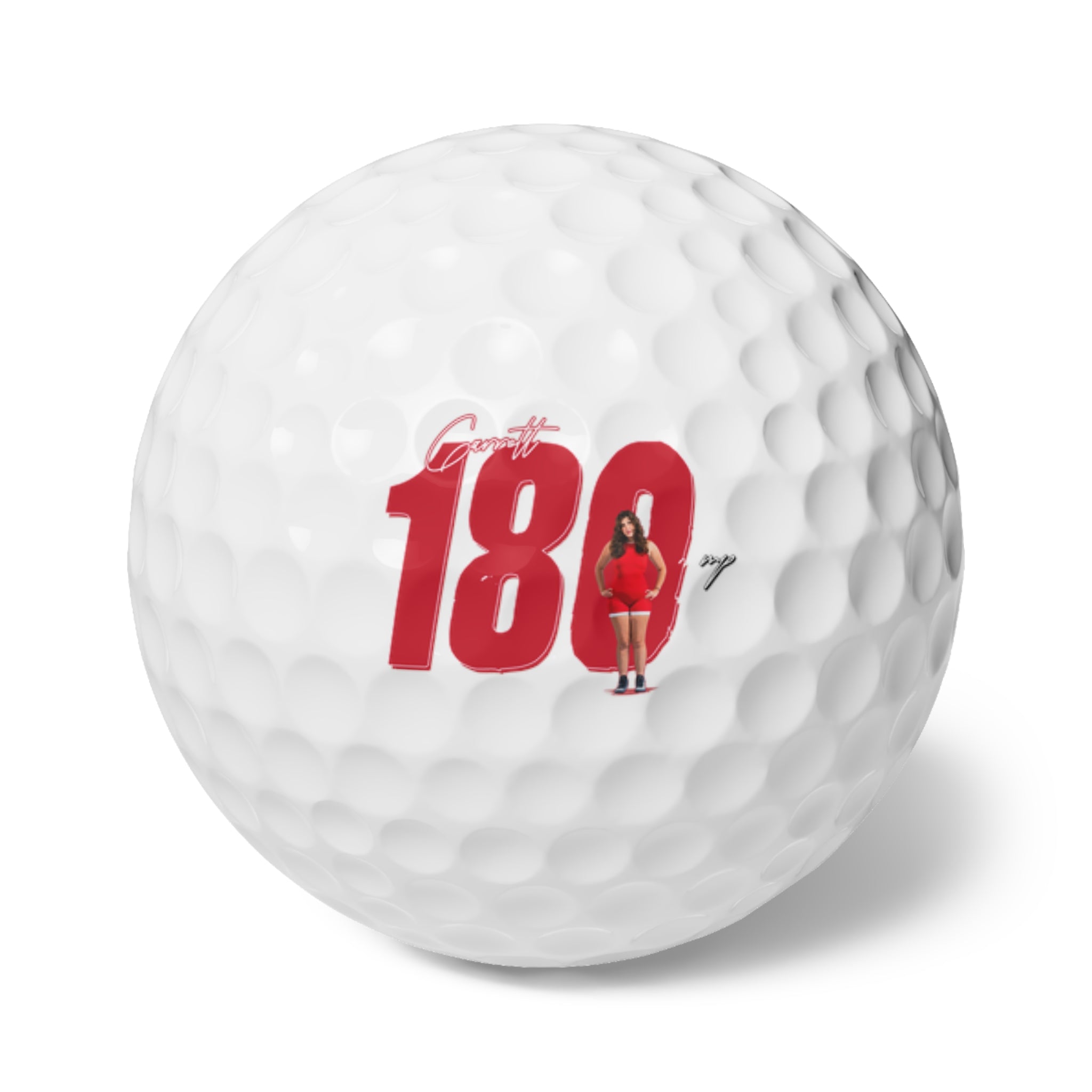 Lillian Garrett Golf Balls, 6pc