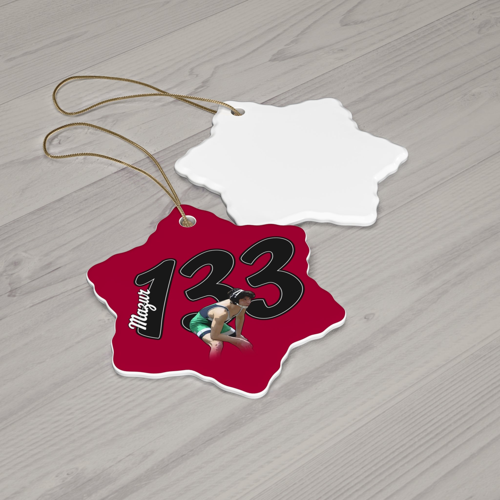 Chris Mazur Ceramic Ornament