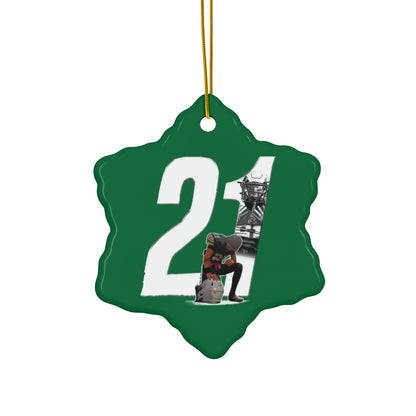 Blaike Adams Ceramic Ornament