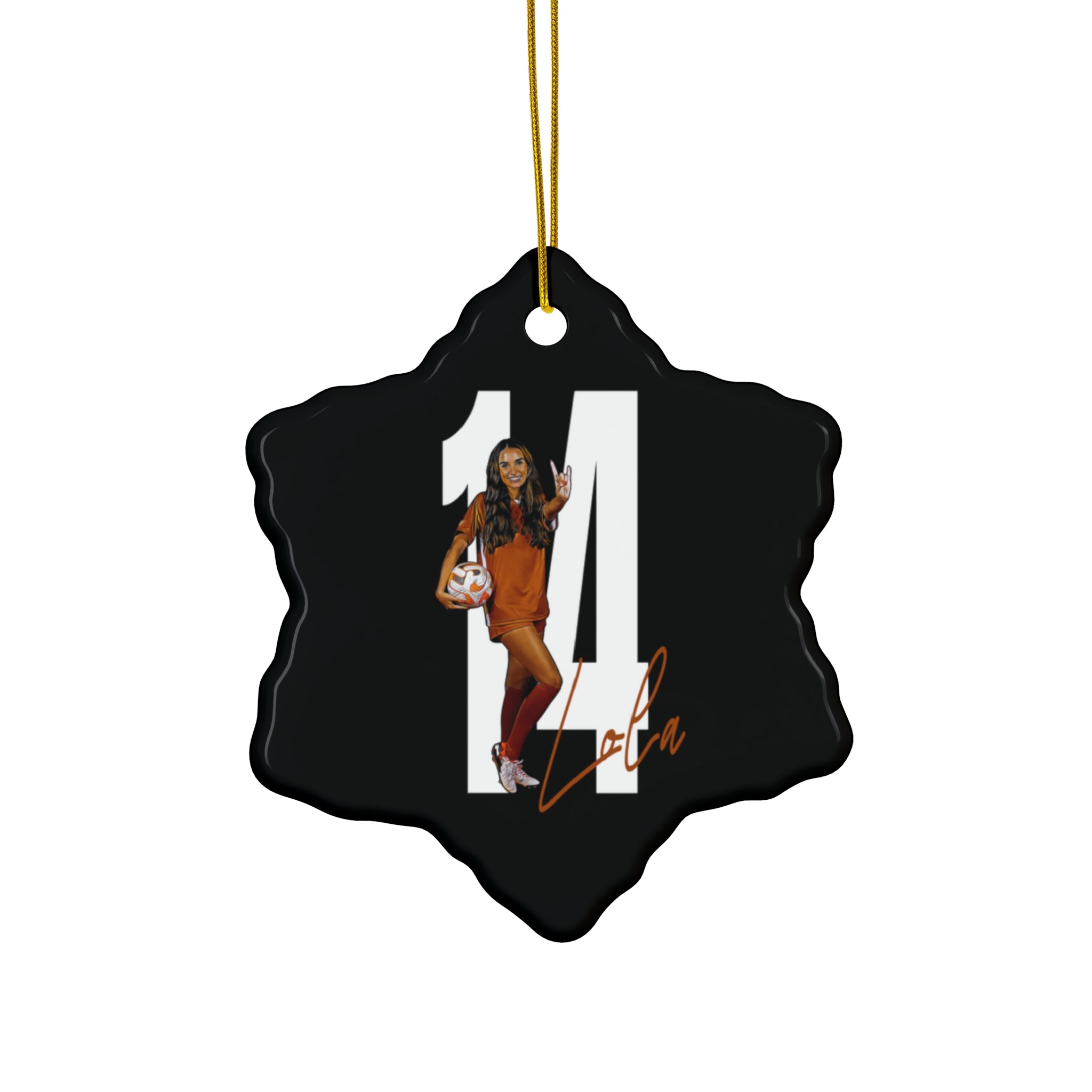 Lola Foley Ceramic Ornament