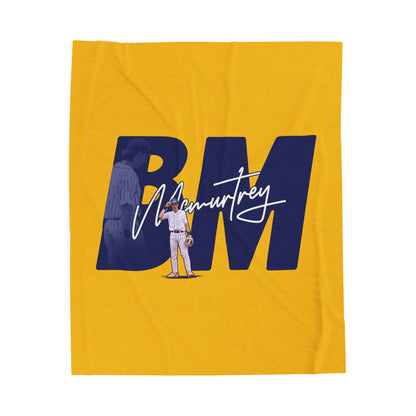 Brayden Mcmurtrey Velveteen Plush Blanket