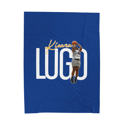 Kieara Lugo Velveteen Plush Blanket