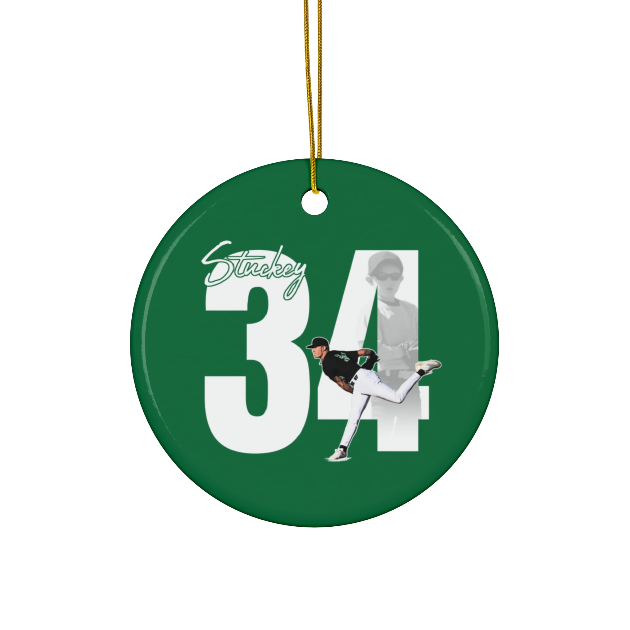 Gaige Stuckey Ceramic Ornament