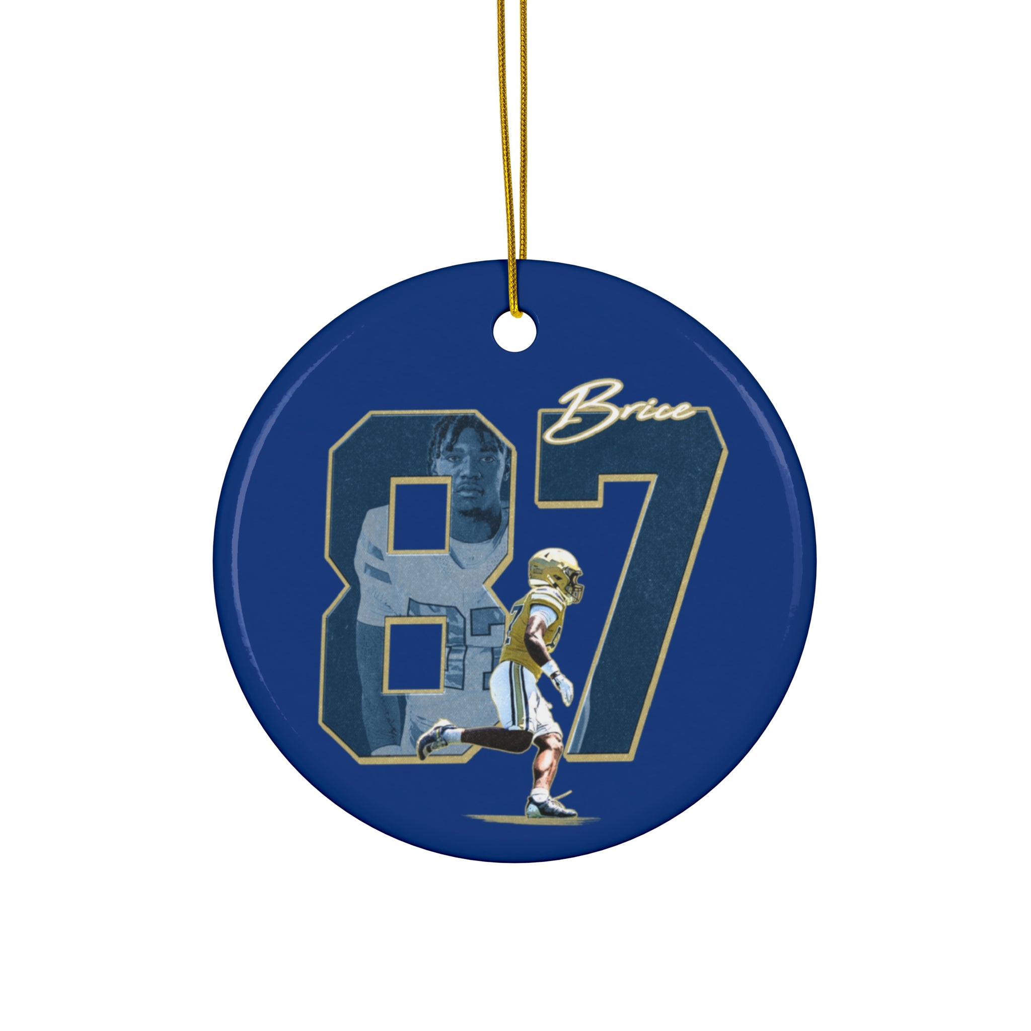 Jamauri Brice Ceramic Ornament