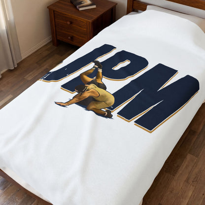 Juan Pablo Martinez Velveteen Plush Blanket