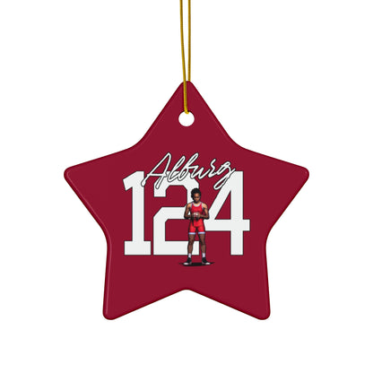 Chanelle Alburg Ceramic Ornament