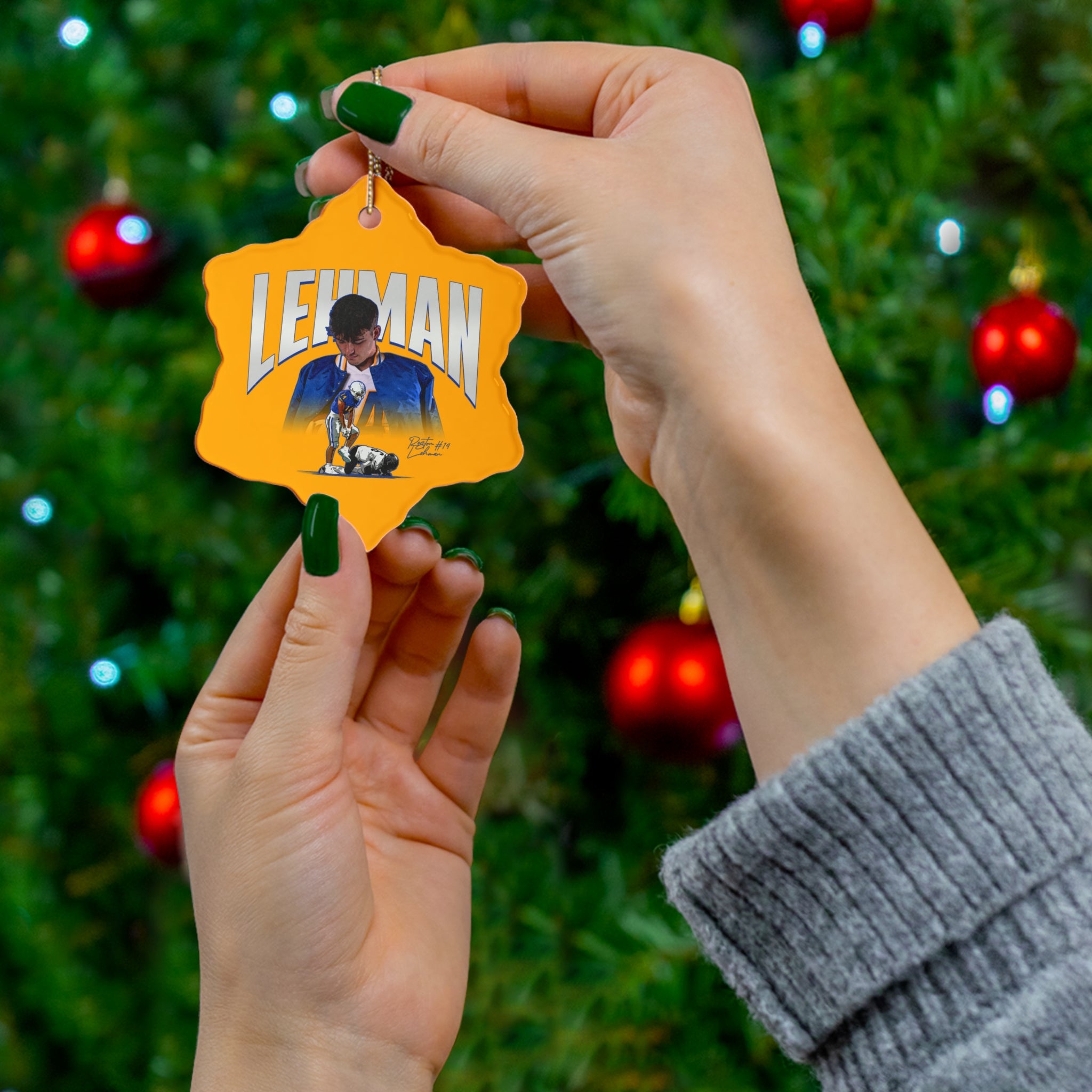 Reston Lehman Ceramic Ornament