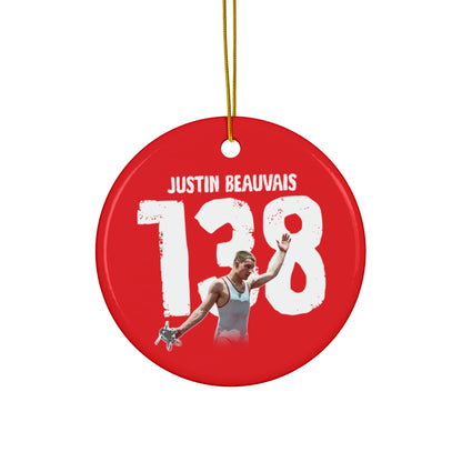 Justin Beauvais Ceramic Ornament