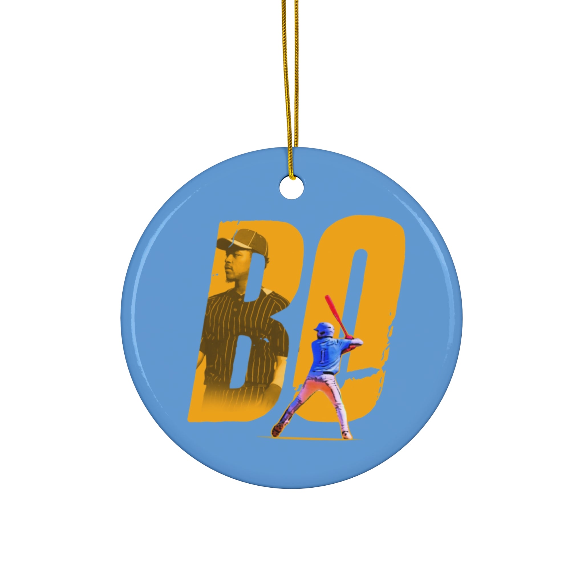 Boaz Rice Ceramic Ornament
